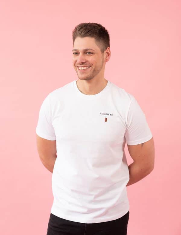 CIAO KAKAO T-SHIRT (WEISS) – Bild 4