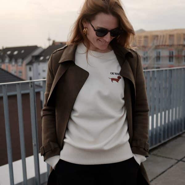 Johanna trägt Größe S