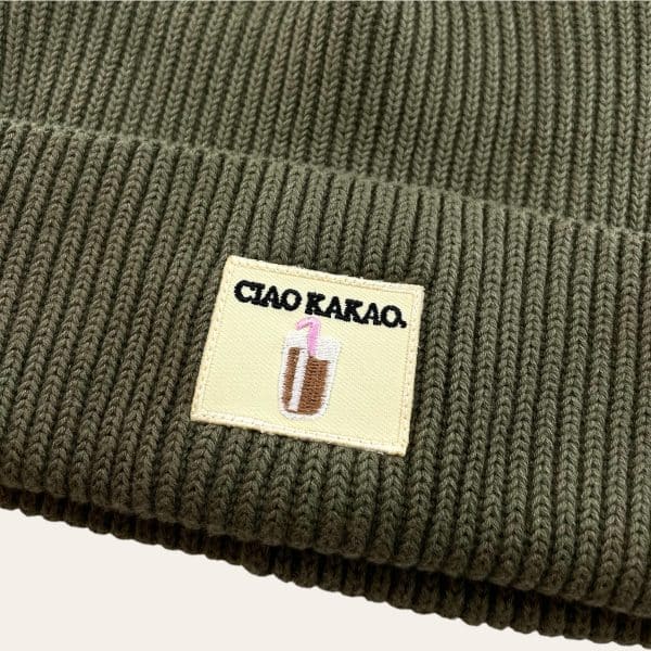 CIAO KAKAO BEANIE (KHAKI) – Bild 2