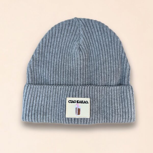 CIAO KAKAO BEANIE (HEATHER GREY)