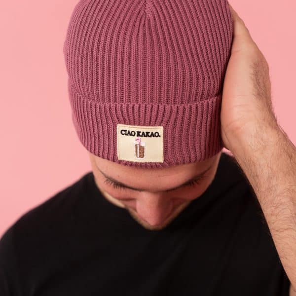 CIAO KAKAO BEANIE (HIBISCUS ROSE) – Bild 4