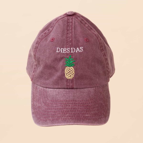 DIES DAS ANANAS CAP (VINTAGE RED)