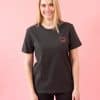 OK WAU T-SHIRT (DARK HEATHER GREY) - Image 4