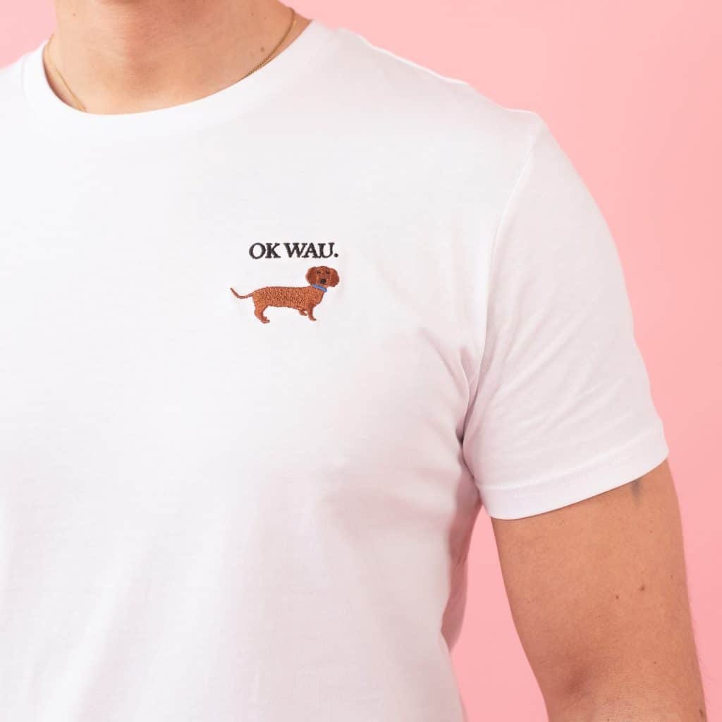 OK WAU T-Shirt (weiß)