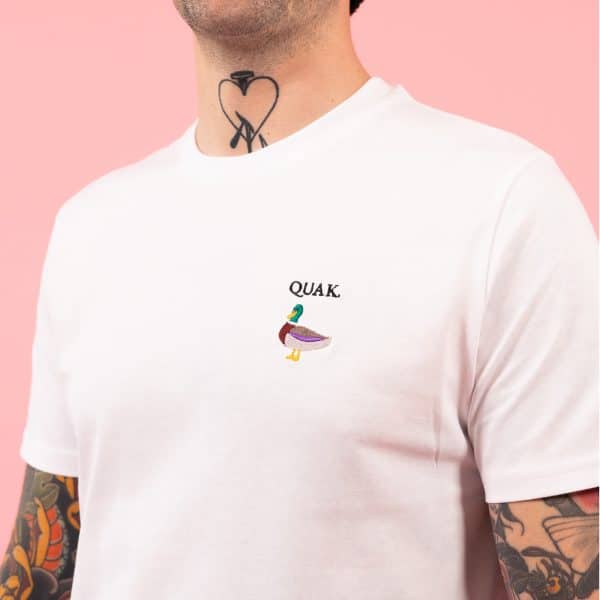 QUAK T-SHIRT (WHITE) - Image 2