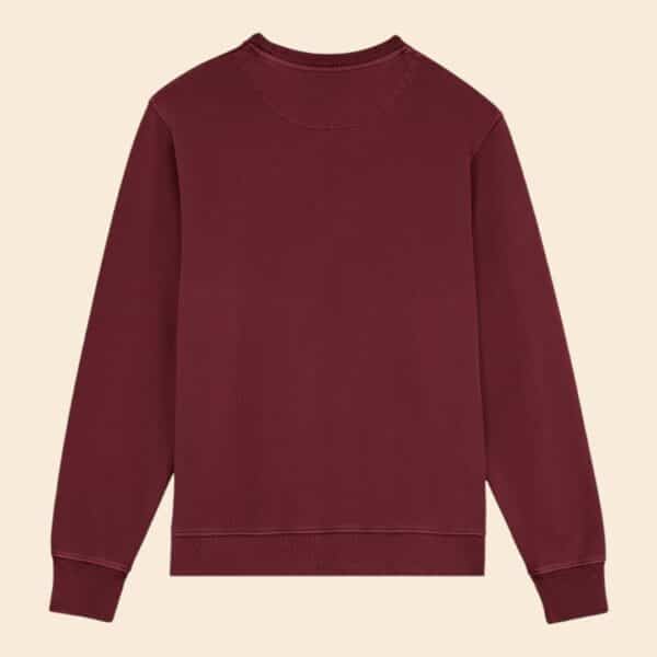DIES DAS ANANAS SWEATSHIRT (BURGUNDY) – Bild 6