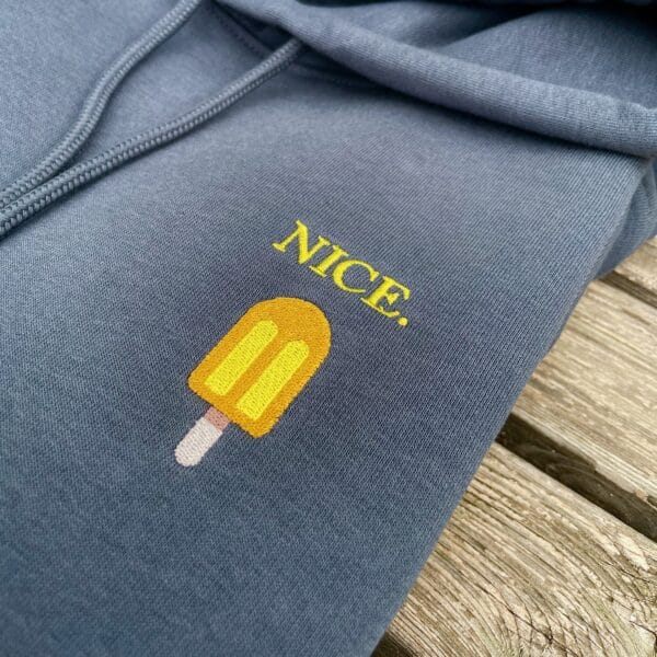 NICE HOODIE (INK GREY) – Bild 4