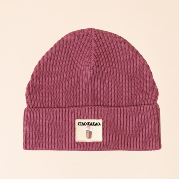 CIAO KAKAO BEANIE (HIBISCUS ROSE)