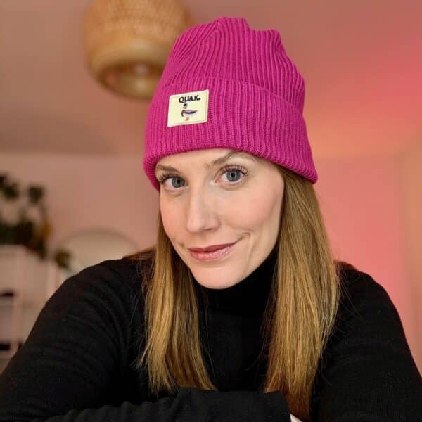 QUAK BEANIE (ORCHID FLOWER) – Bild 3