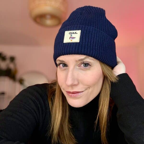 QUAK BEANIE (NAVY) – Bild 3