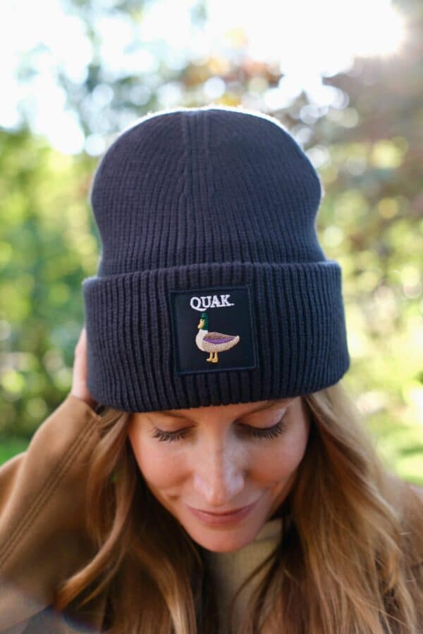 QUAK BEANIE (NAVY) - Image 4