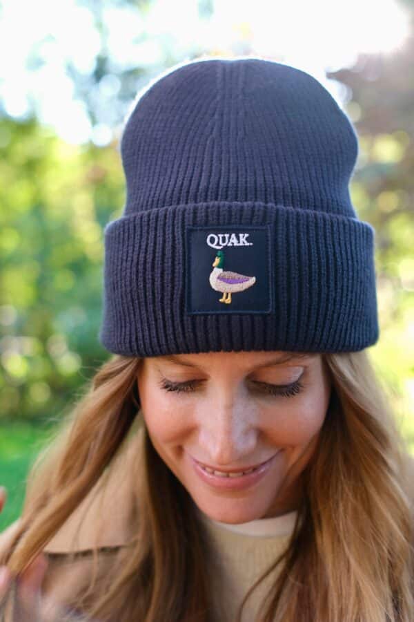 QUAK BEANIE (NAVY) - Image 2
