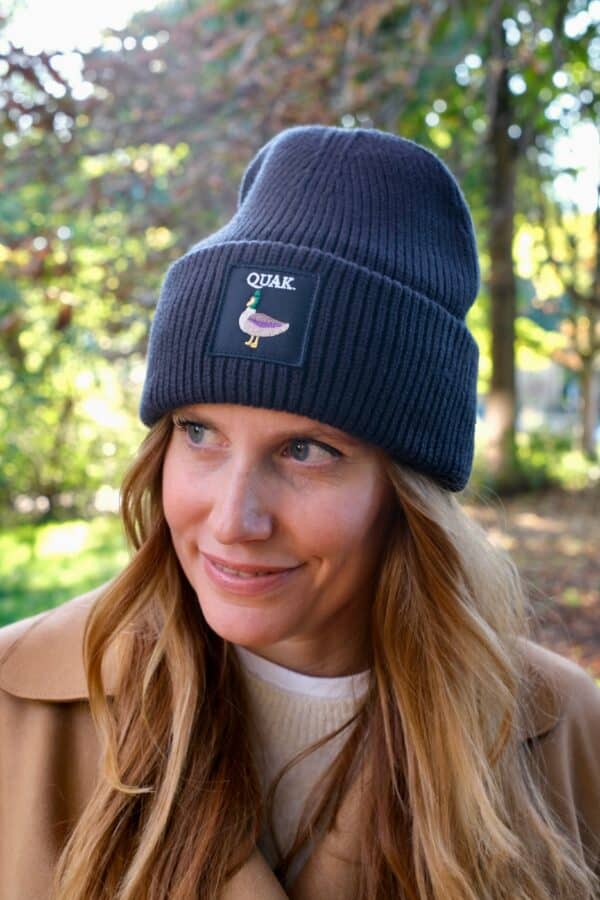 QUAK BEANIE (NAVY) - Image 3