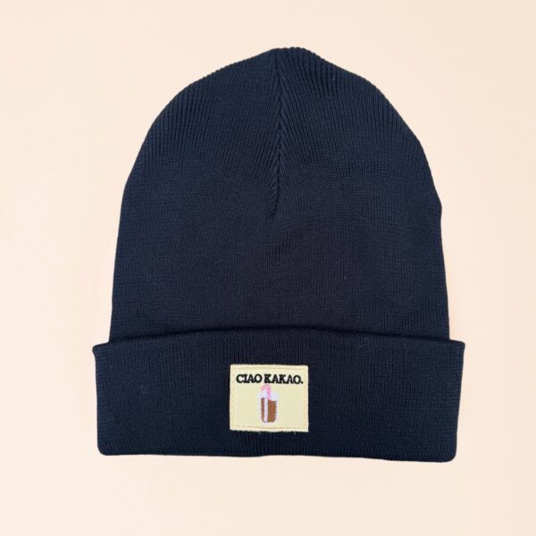 CIAO KAKAO RIB BEANIE (NAVY)