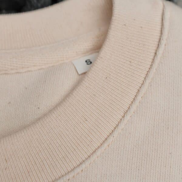 OK WAU SWEATSHIRT (NATURAL RAW) – Bild 4