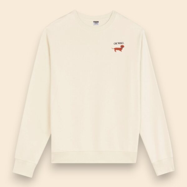 OK WAU SWEATSHIRT (NATURAL RAW)