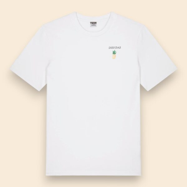 DIES DAS ANANAS T-SHIRT (WEISS)