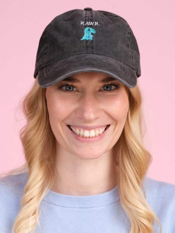 RAWR DINO CAP (VINTAGE BLACK) – Bild 4