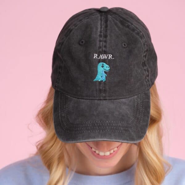 RAWR DINO CAP (VINTAGE BLACK) – Bild 3