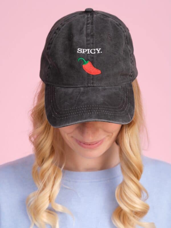 SPICY CAP (VINTAGE BLACK) – Bild 2