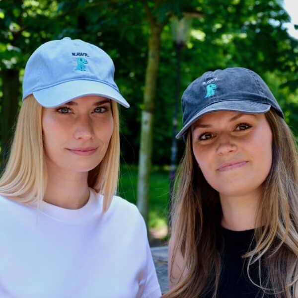 RAWR DINO CAP (VINTAGE LIGHT DENIM) – Bild 4