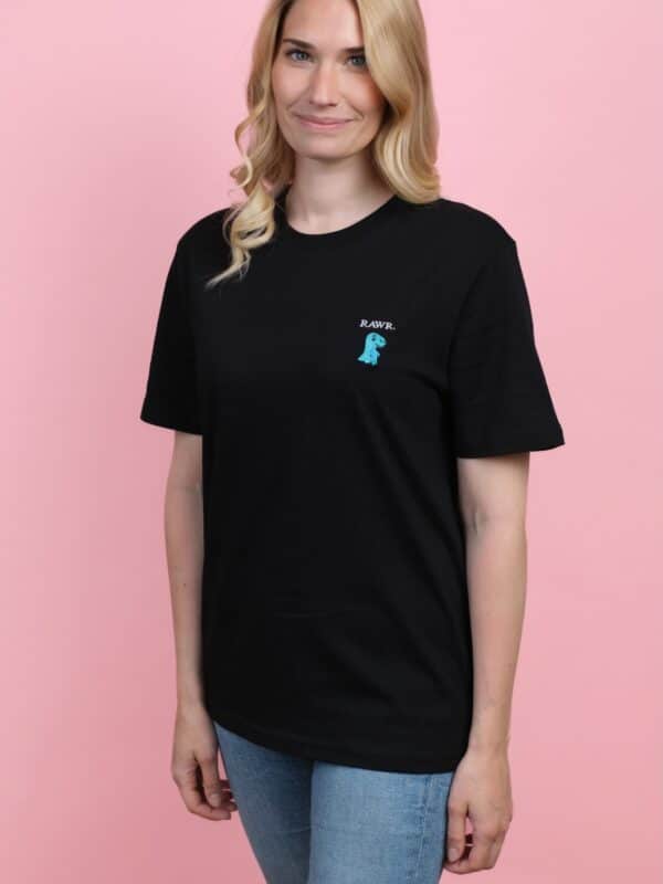 RAWR DINO T-SHIRT (SCHWARZ) – Bild 4