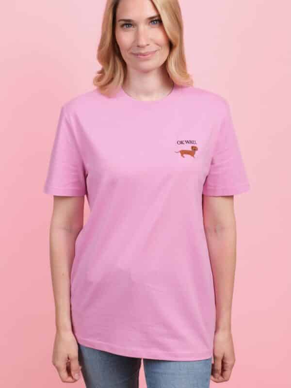 OK WAU T-SHIRT (BUBBLE PINK) – Bild 3