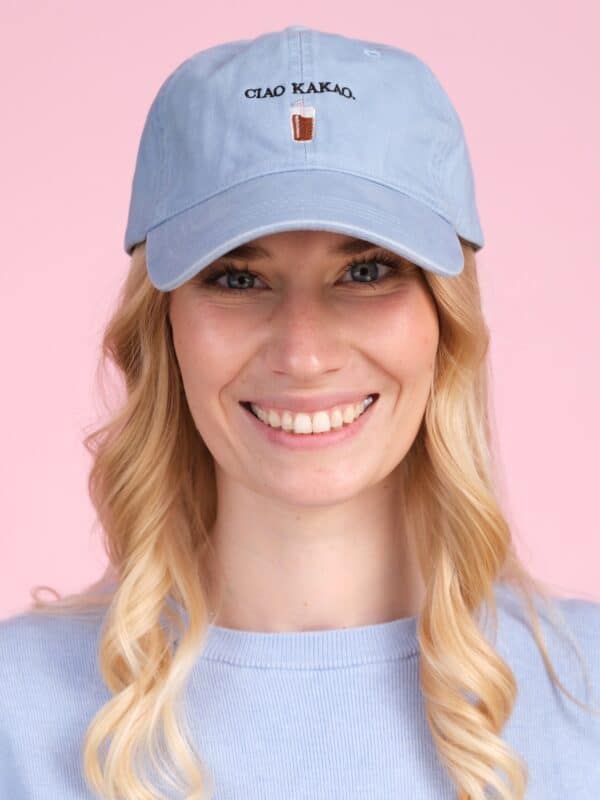 CIAO KAKAO CAP (VINTAGE LIGHT DENIM) – Bild 3