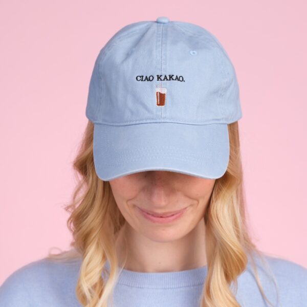 CIAO KAKAO CAP (VINTAGE LIGHT DENIM) – Bild 2