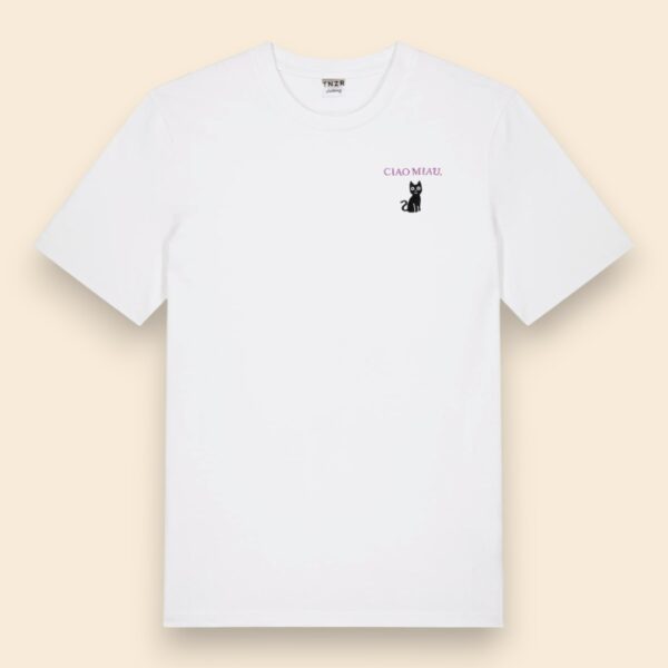 CIAO MIAU T-SHIRT (WEISS)