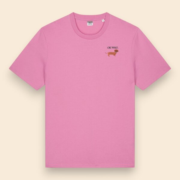 OK WAU T-SHIRT (BUBBLE PINK)