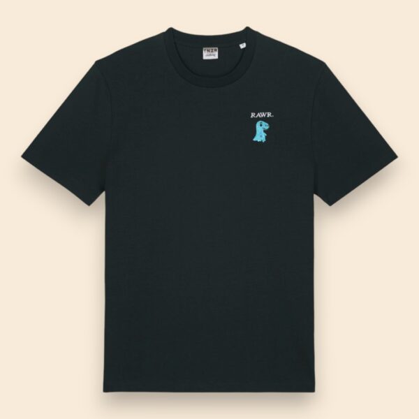 RAWR DINO T-SHIRT (SCHWARZ)