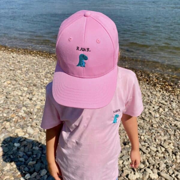 RAWR DINO CAP - KIDS (PINK) – Bild 2