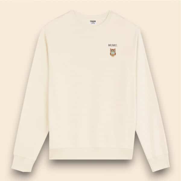 HUHU SWEATSHIRT (NATURAL RAW)