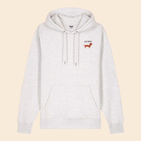 OK WAU HOODIE (COOL HEATHER GREY)
