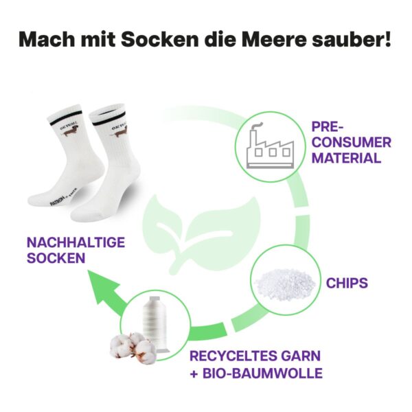 OK WAU DACKEL SOCKEN – Bild 6