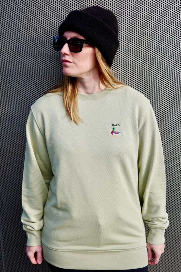 QUAK SWEATSHIRT (MATCHA) – Bild 5