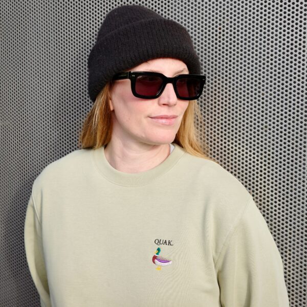 QUAK SWEATSHIRT (MATCHA) – Bild 3