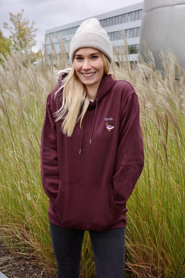 QUAK HOODIE (RED BROWN) – Bild 5