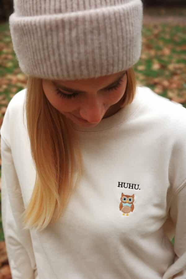 HUHU SWEATSHIRT (NATURAL RAW) – Bild 3