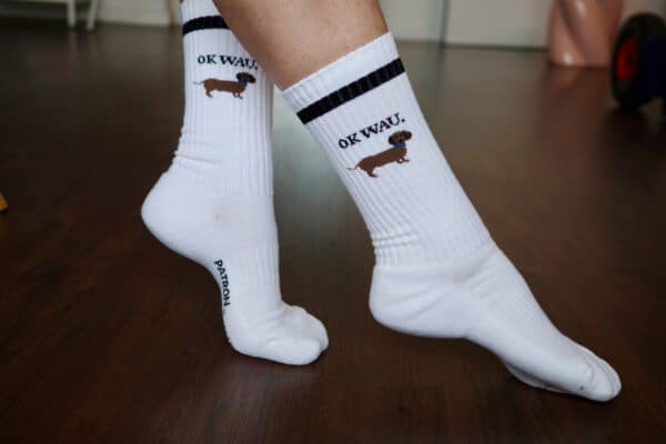 OK WAU DACKEL SOCKEN – Bild 2
