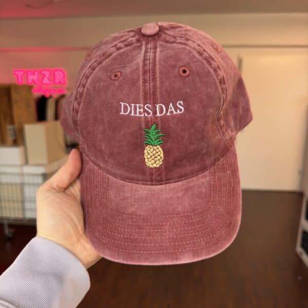 DIES DAS ANANAS CAP (VINTAGE RED) – Bild 4