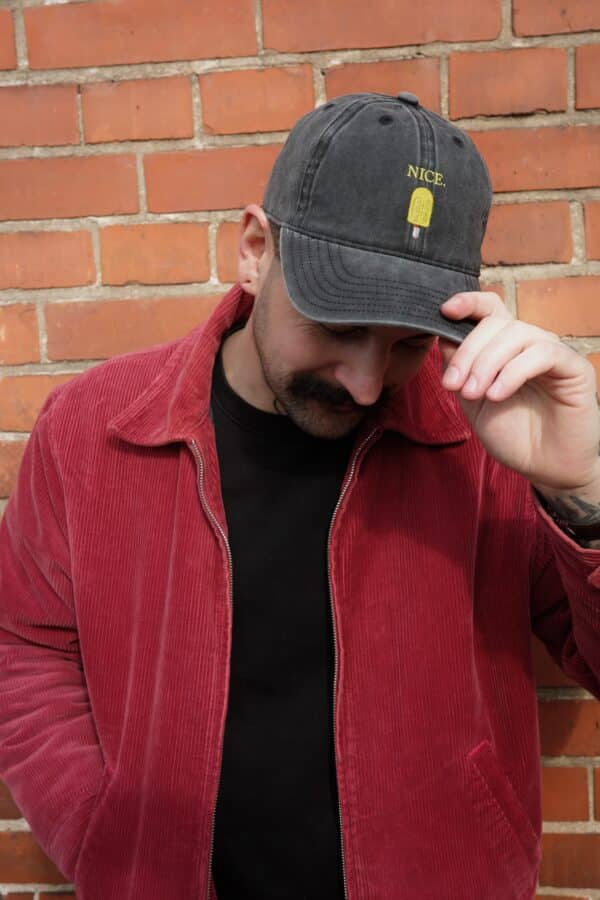 NICE CAP (VINTAGE BLACK) – Bild 2