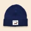 OK WAU RIB BEANIE (NAVY BLUE)