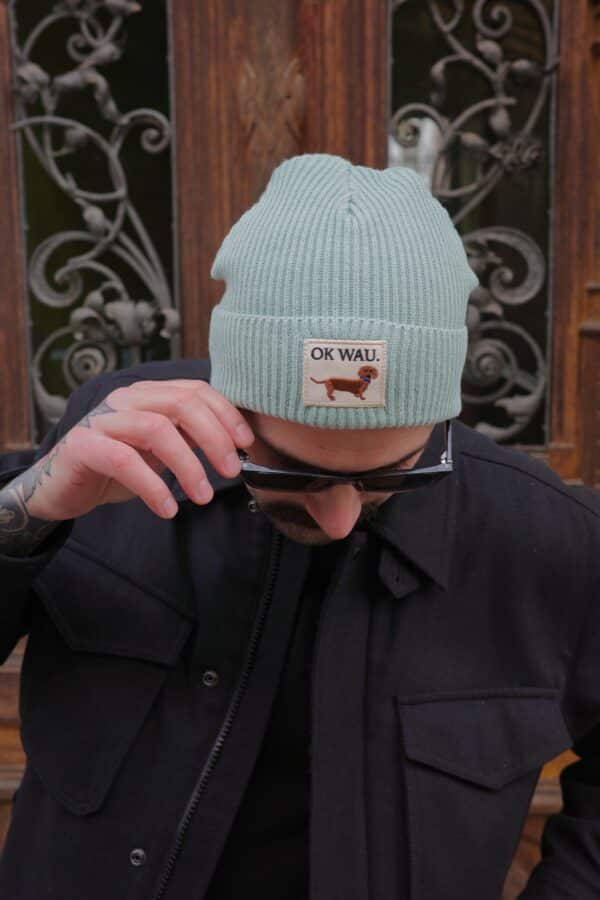 OK WAU BEANIE (ALOE) – Bild 2