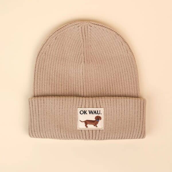 OK WAU BEANIE (SAND)