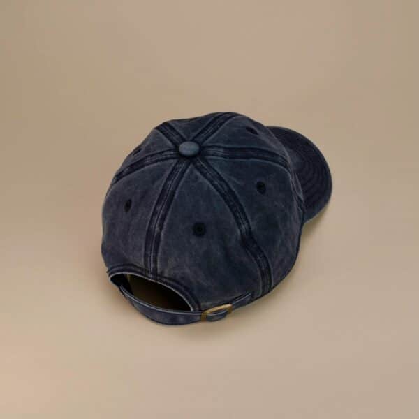 OK WAU CAP (WASHED NAVY BLUE) - Image 4