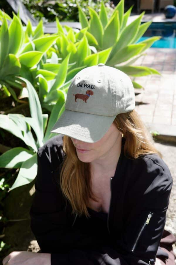 OK WAU CAP (WASHED ALMOND GREEN) – Bild 3