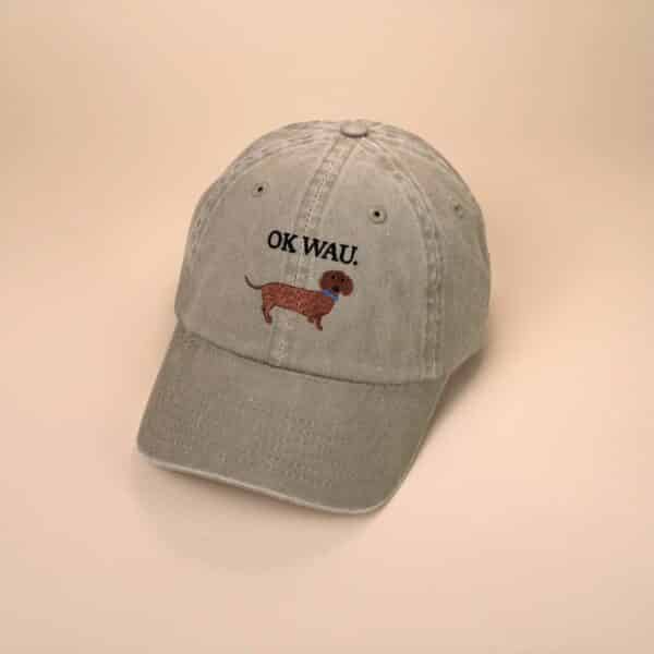 OK WAU CAP (WASHED ALMOND GREEN)