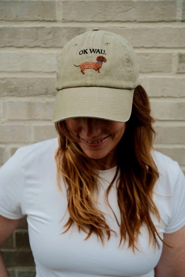 OK WAU CAP (WASHED ALMOND GREEN) – Bild 3